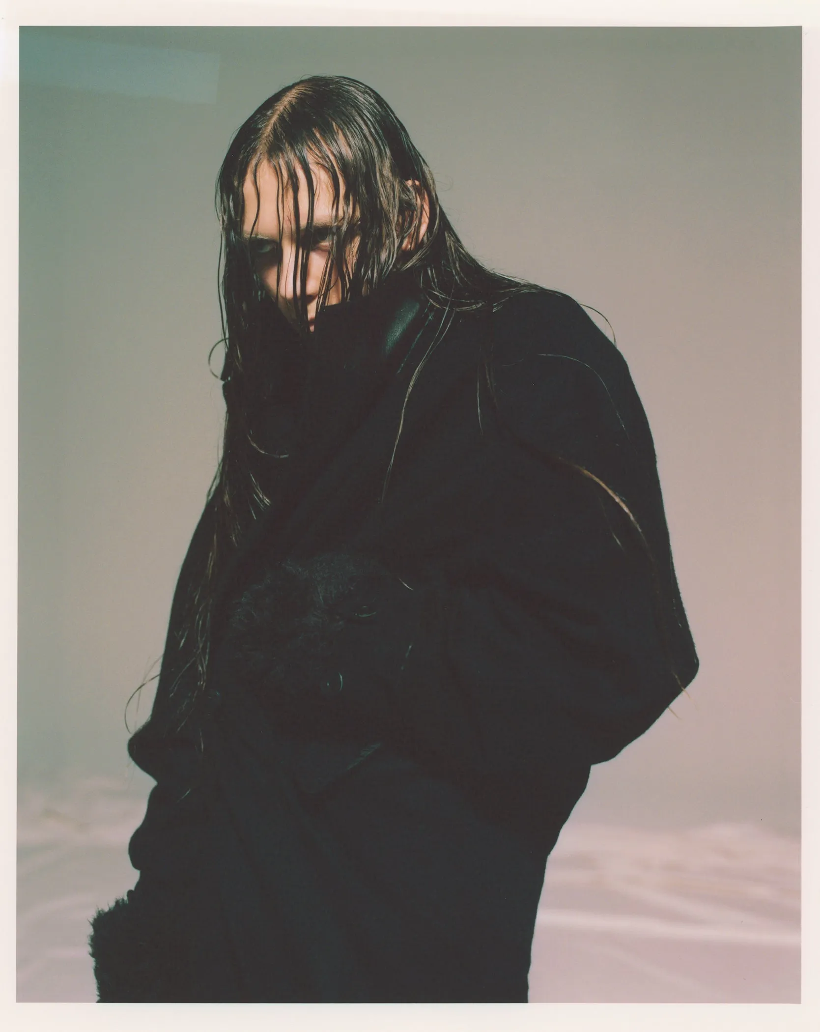 847COM1 Black / Over Trench Coat