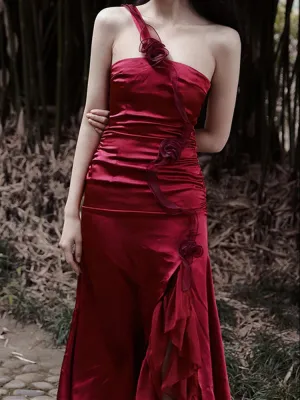 Advbridge  Sundress Women Embroidery Beach Summer Sleeveless Boho Solid Red Dresses Woman Runway Party Sexy Backless Lace Dress Female