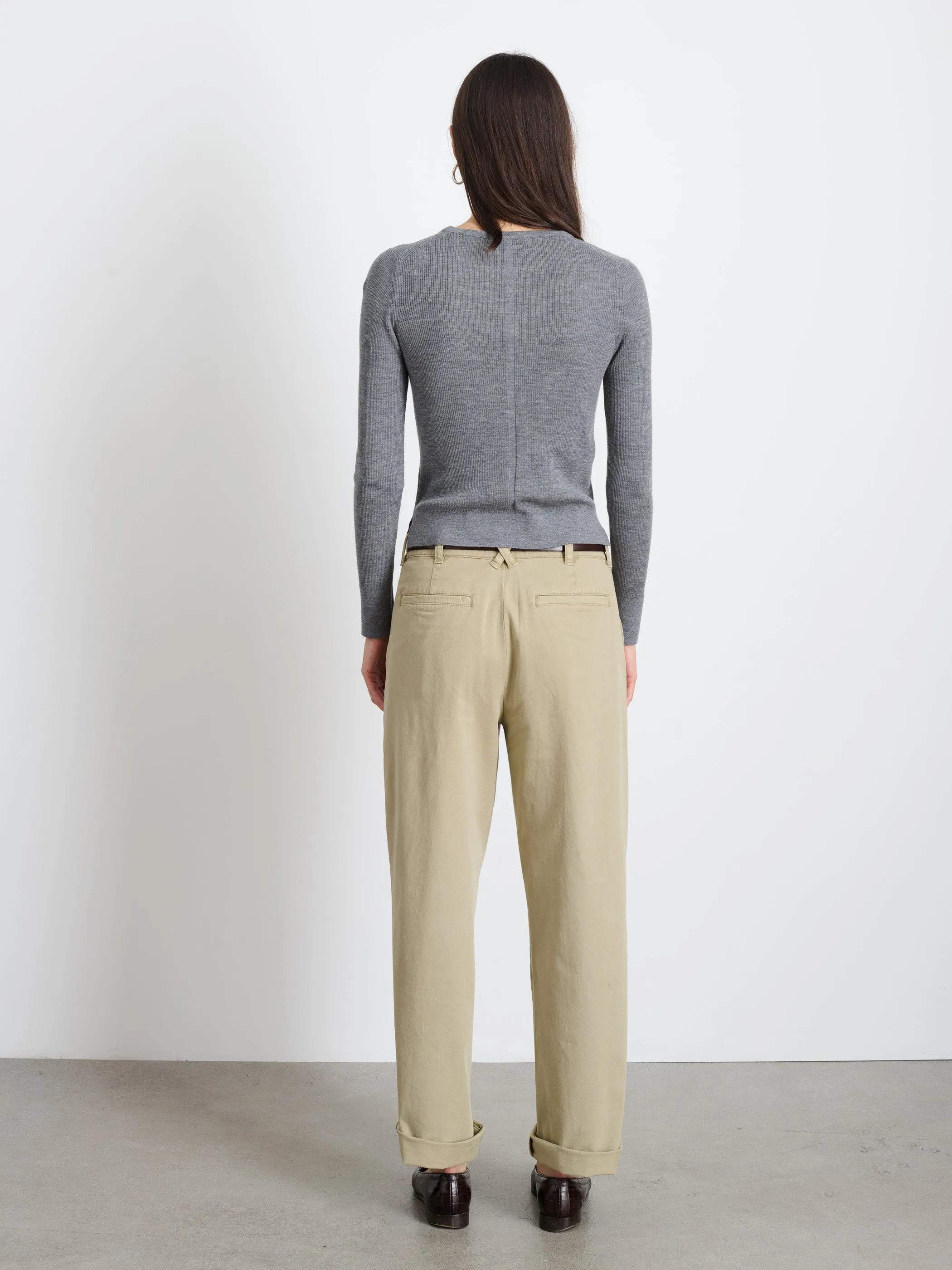 Alex Mill - Ava Crewneck Sweater (Heather Grey)