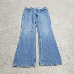 American Eagle Jeans Womens W30 Blue Straight Denim Stretch Low Rise Pockets