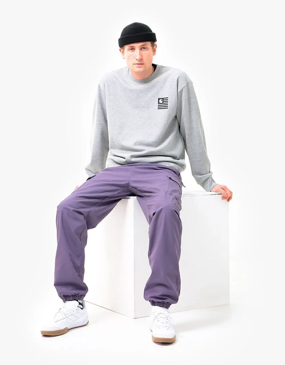 Carhartt WIP Cargo Jogger - Provence (Rinsed)
