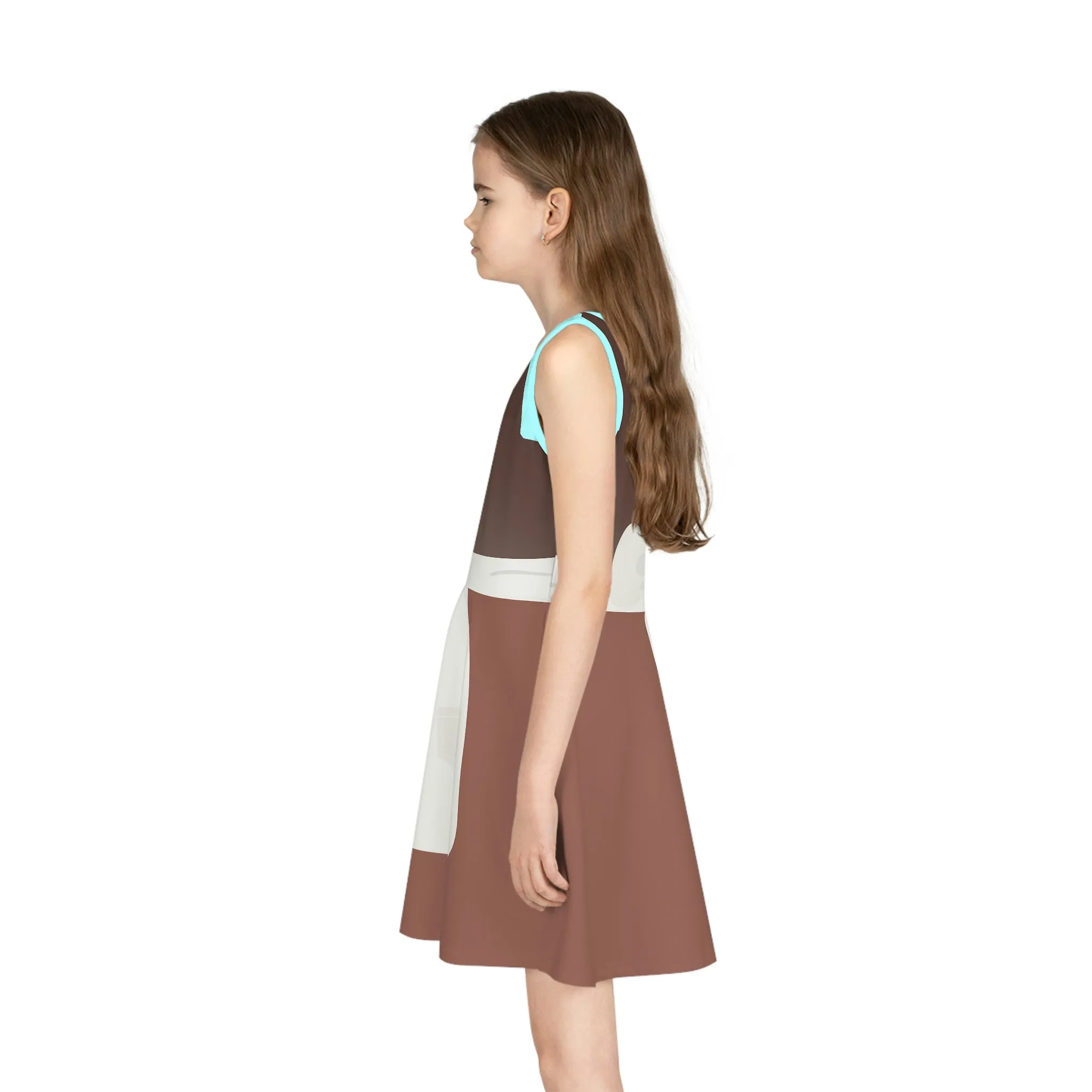 Cindy Girls' Sleeveless Sundress