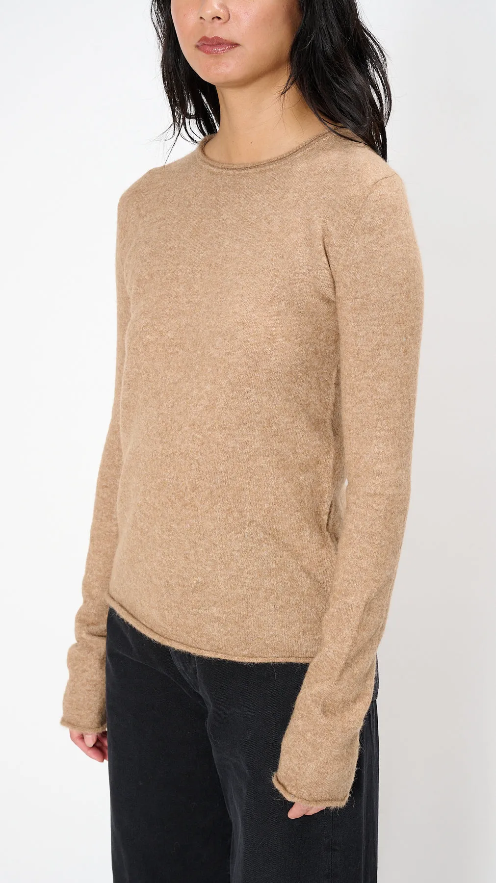 Crewneck in Camel