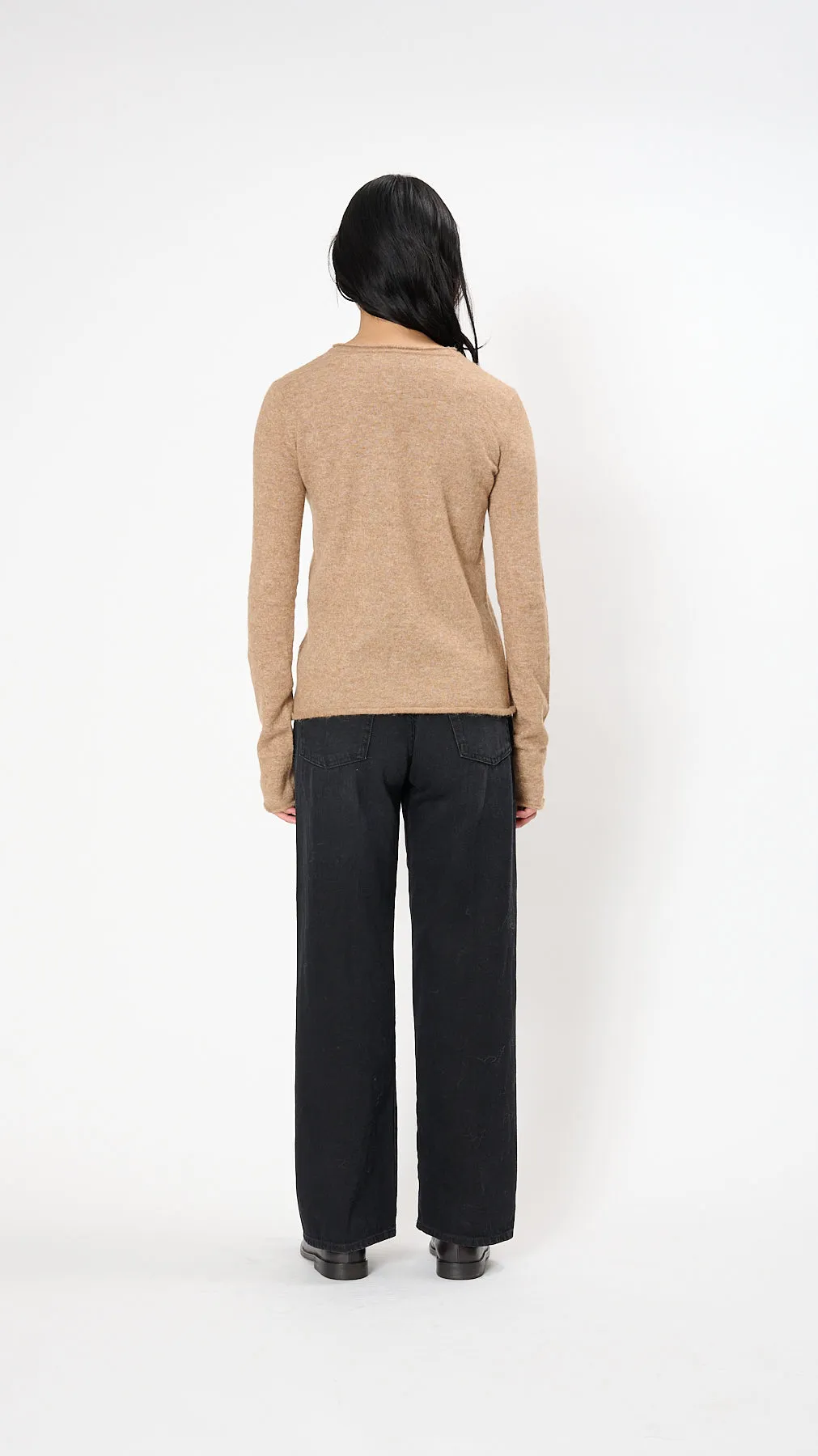 Crewneck in Camel