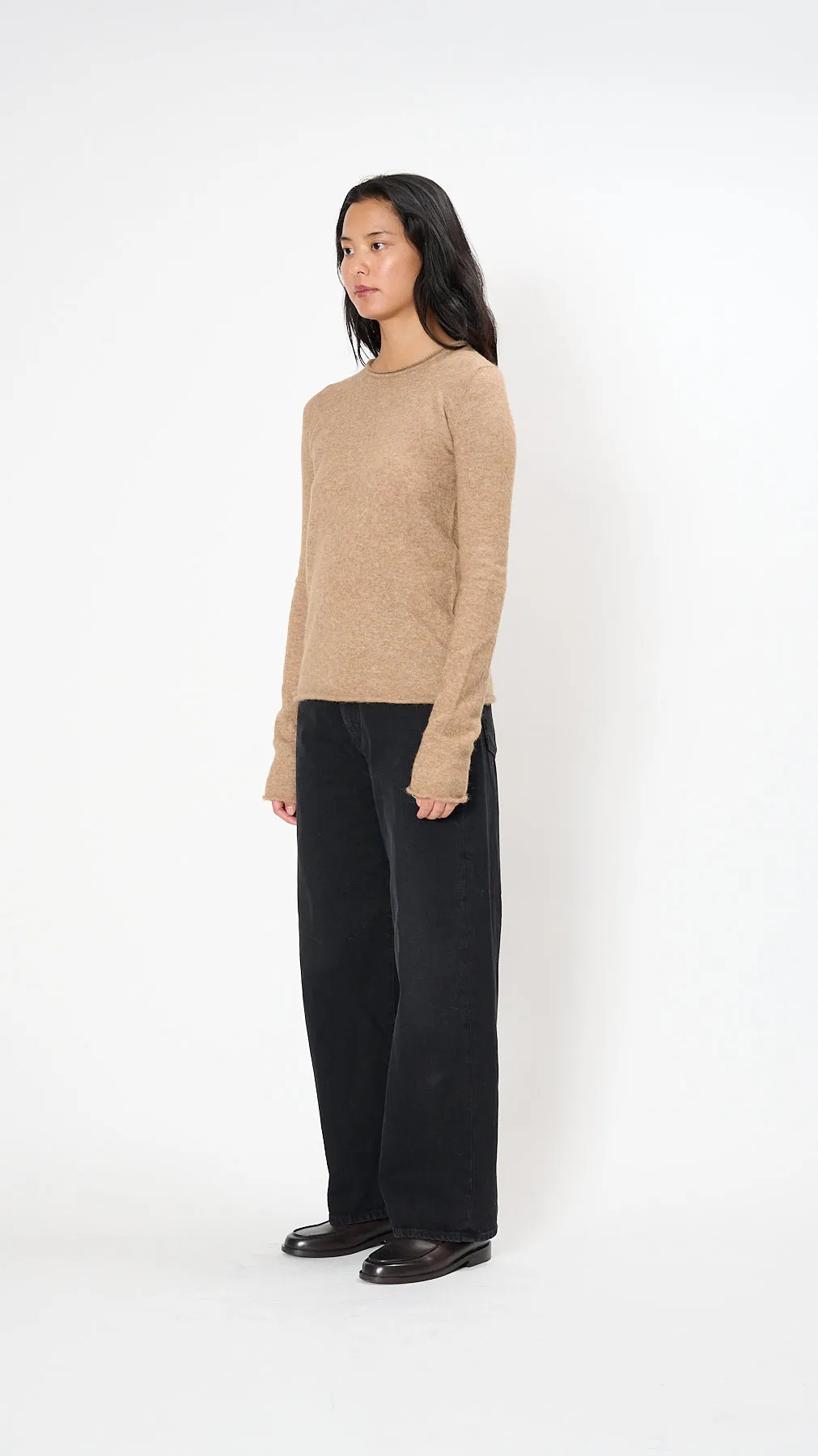 Crewneck in Camel