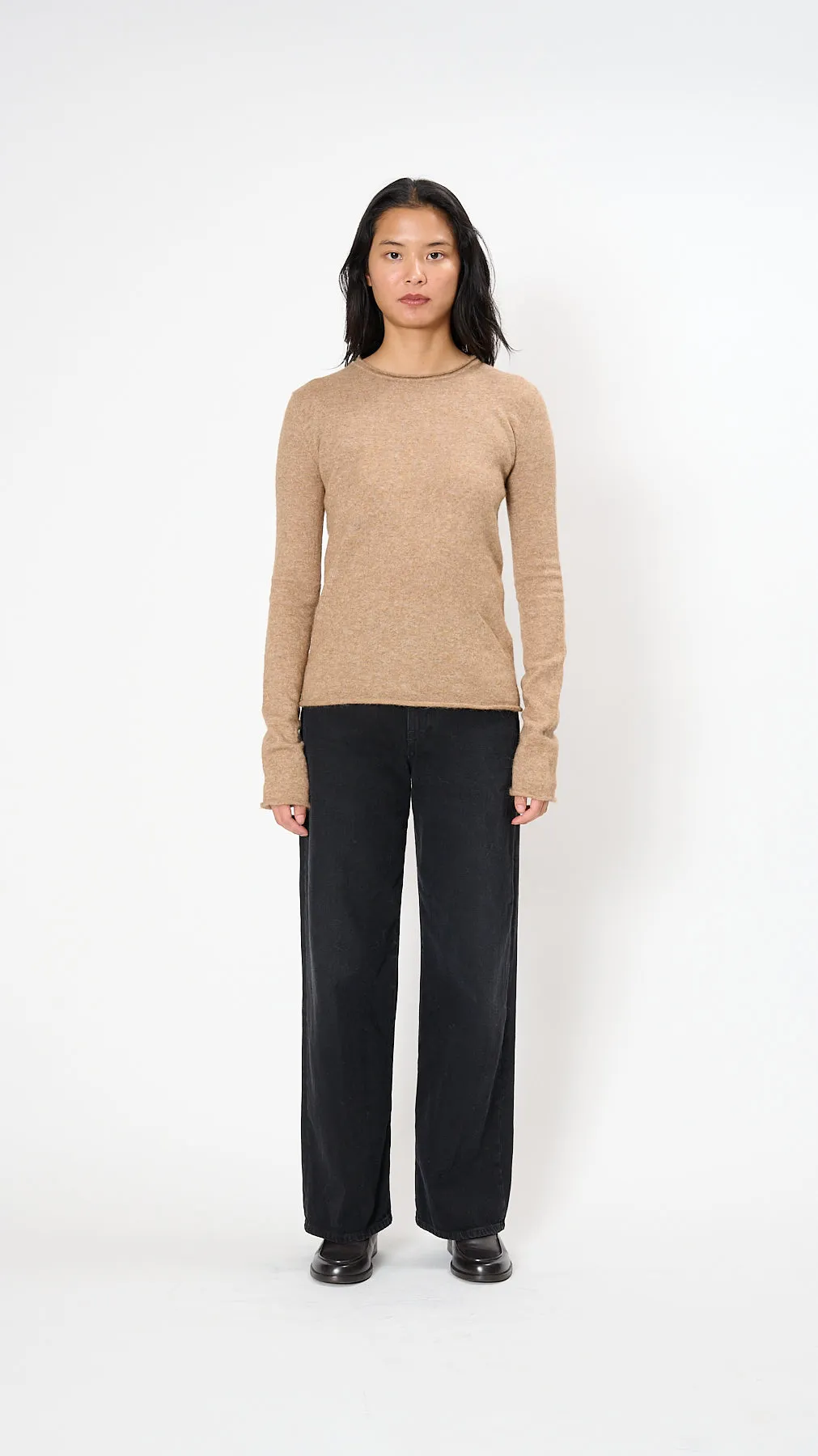 Crewneck in Camel