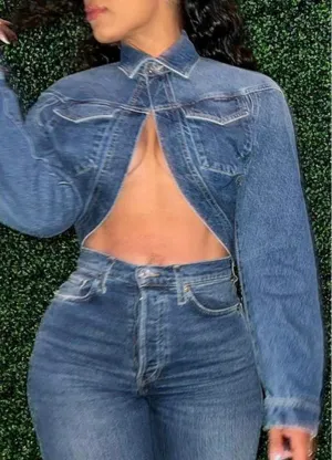 CROPPED DENIM