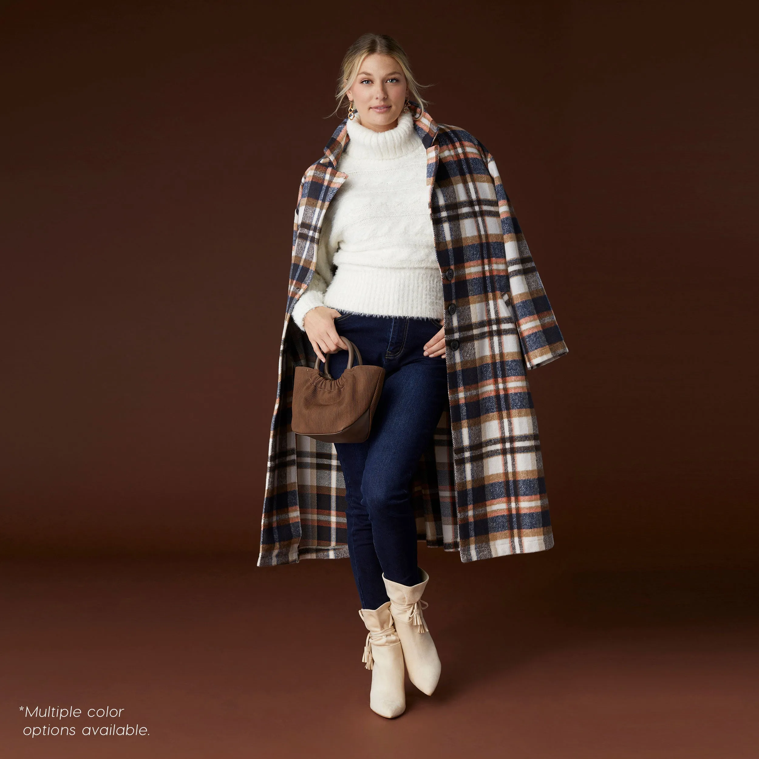 Elvie Mohair Turtleneck Sweater - Winter White