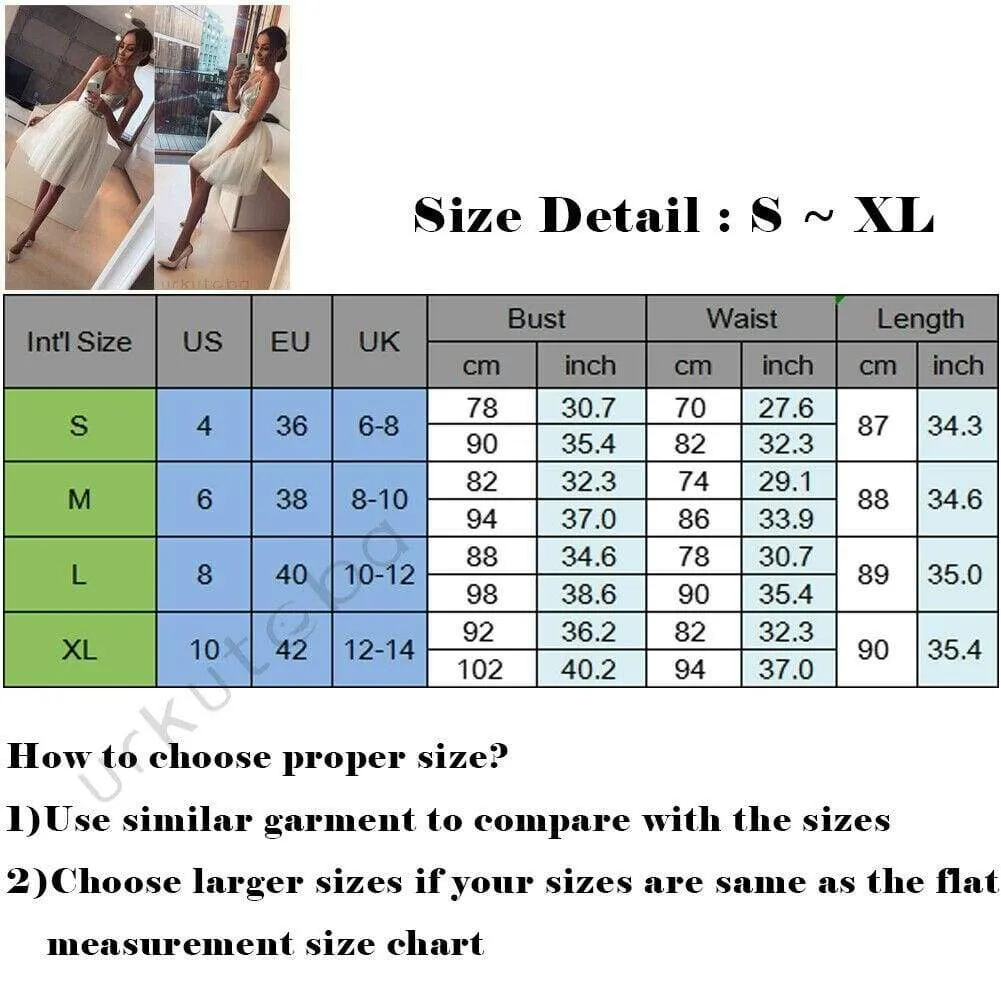 FashionSierra - New Fashion Women Summer Sleeveless Sequin Deep V-neck Bridesmaids Dress Casual Party Beach Midi Dress Sundress