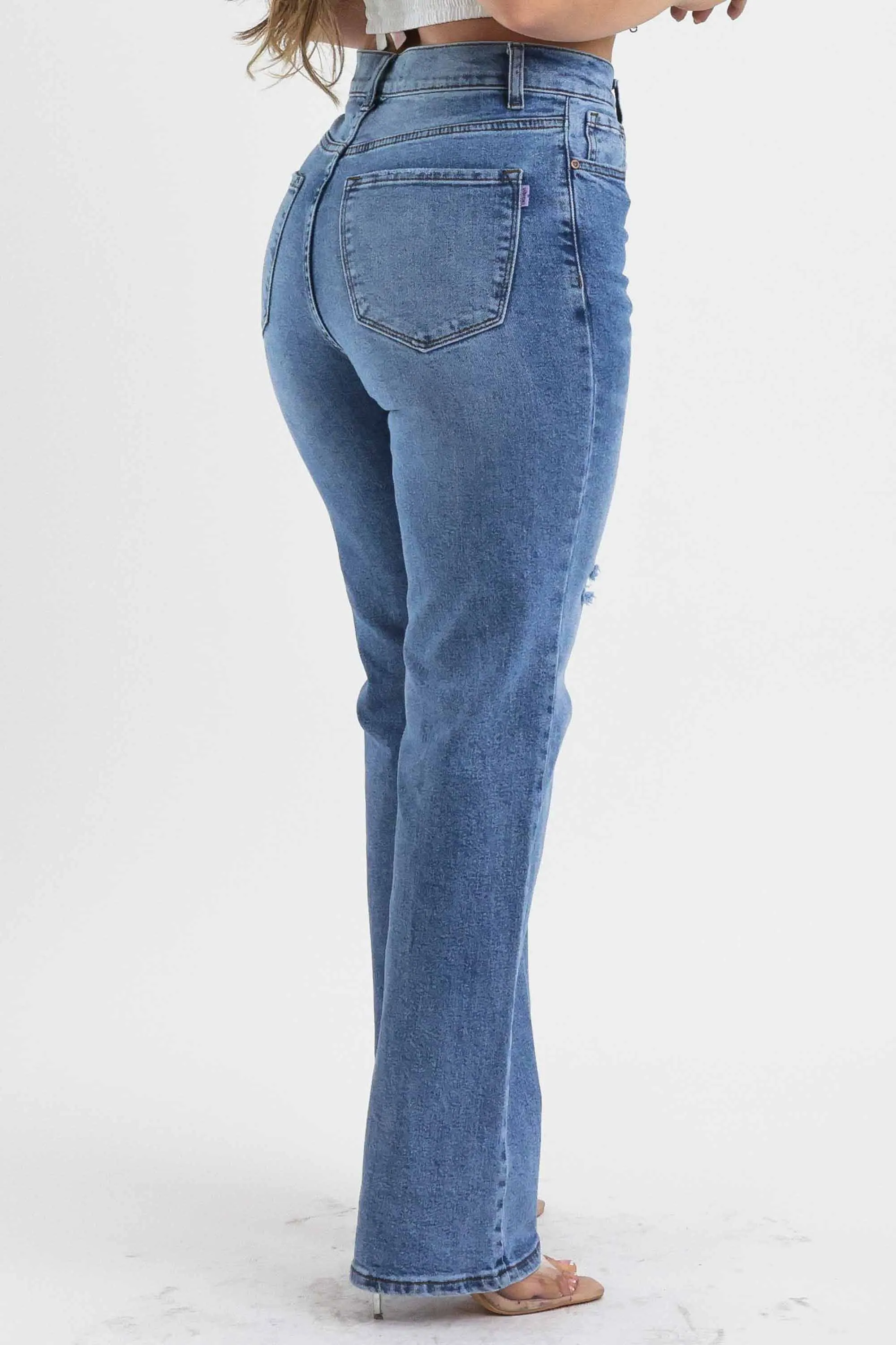 Hey Girl Straight Jeans