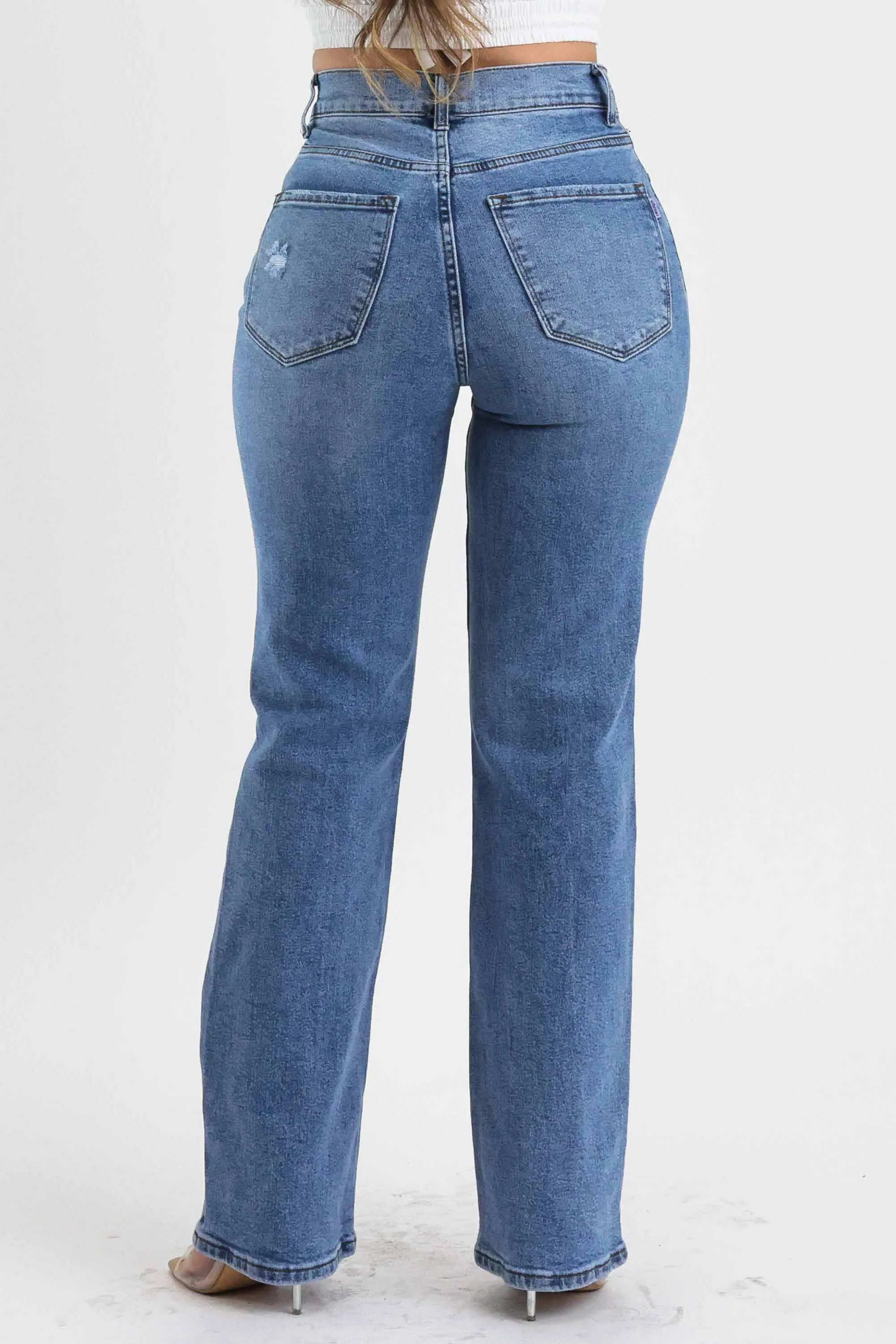 Hey Girl Straight Jeans