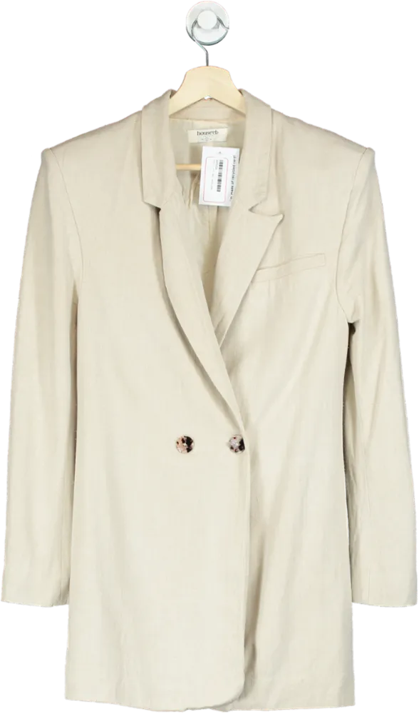 House of CB Cream Blazer UK S