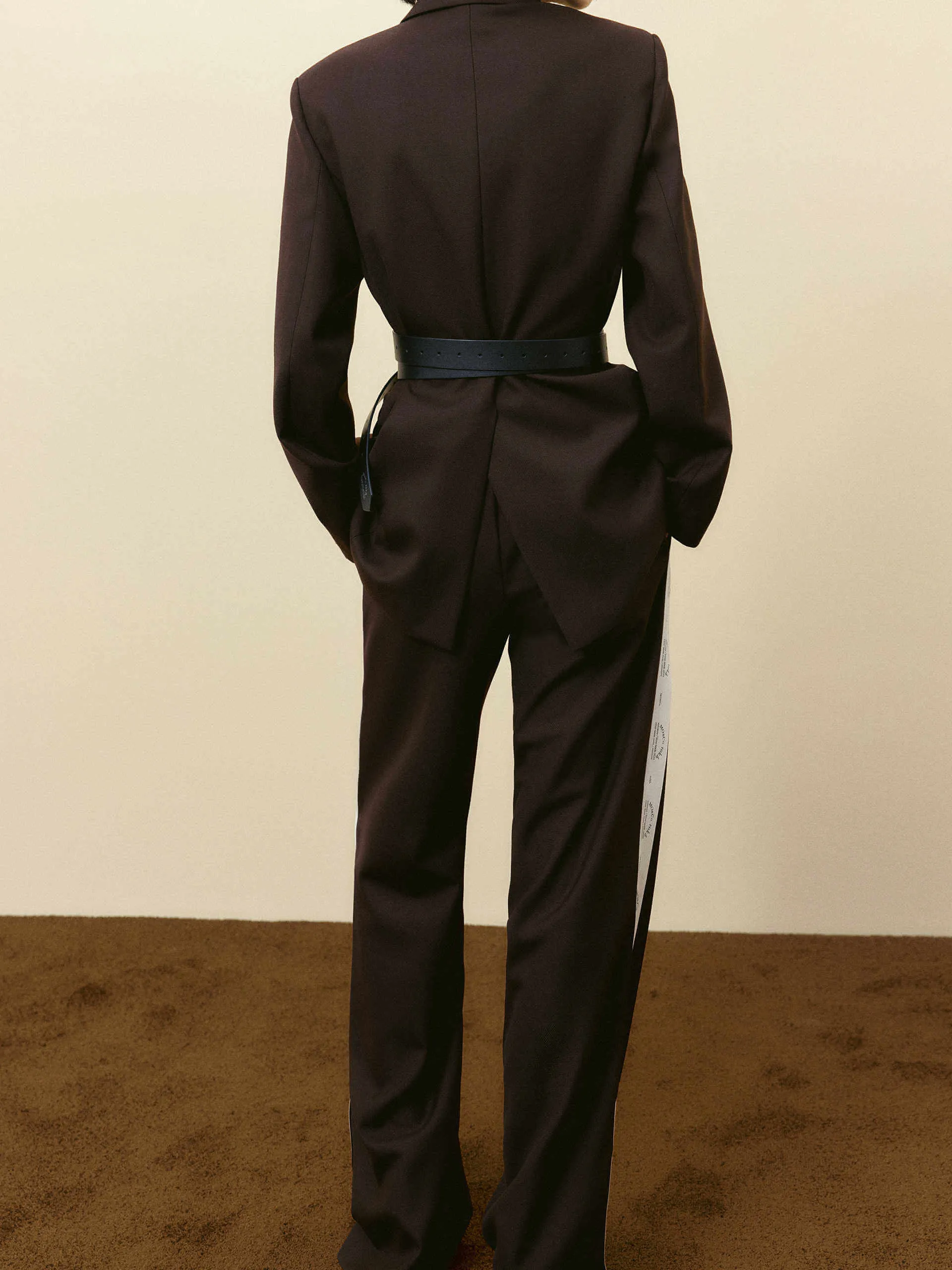 Include Belt Tailored Blazer