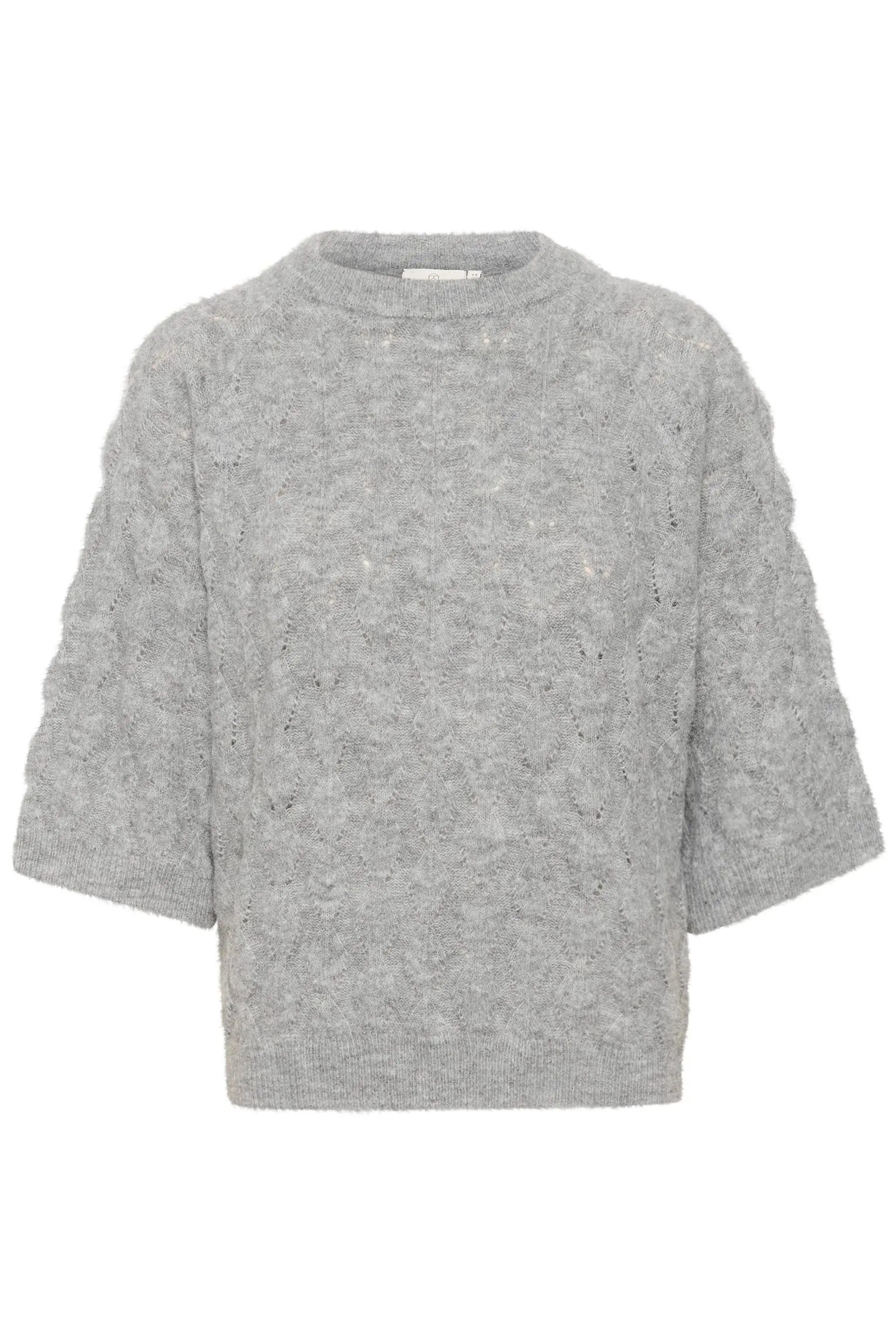 KAMALENE KNIT PULLOVER | GREY MELANGE
