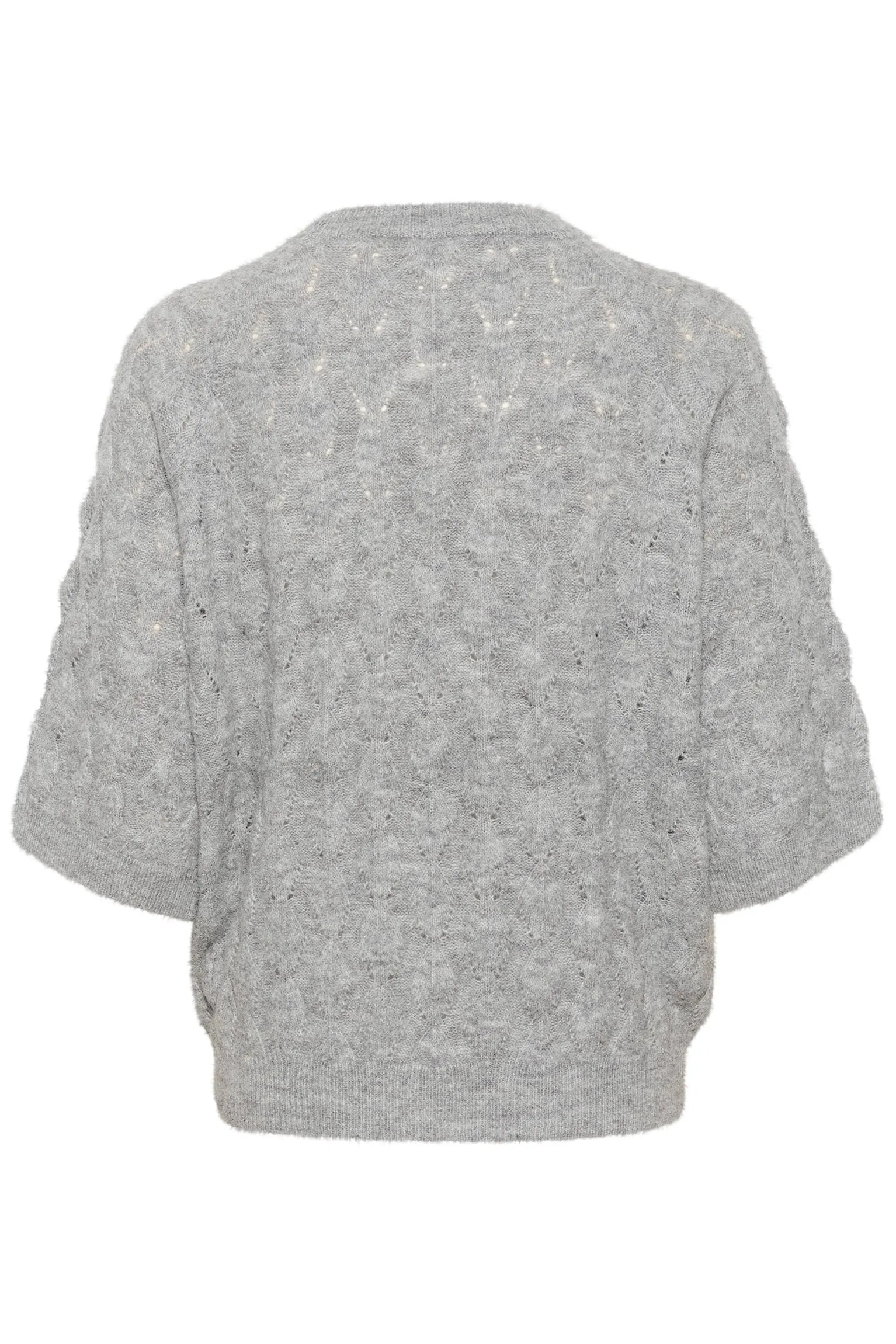KAMALENE KNIT PULLOVER | GREY MELANGE