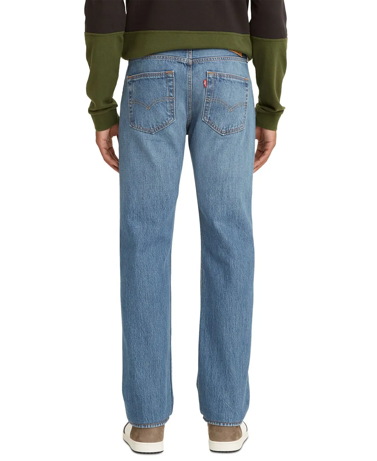 Levi's Men's 501 Original Fit Fly Button Stretch Jeans
