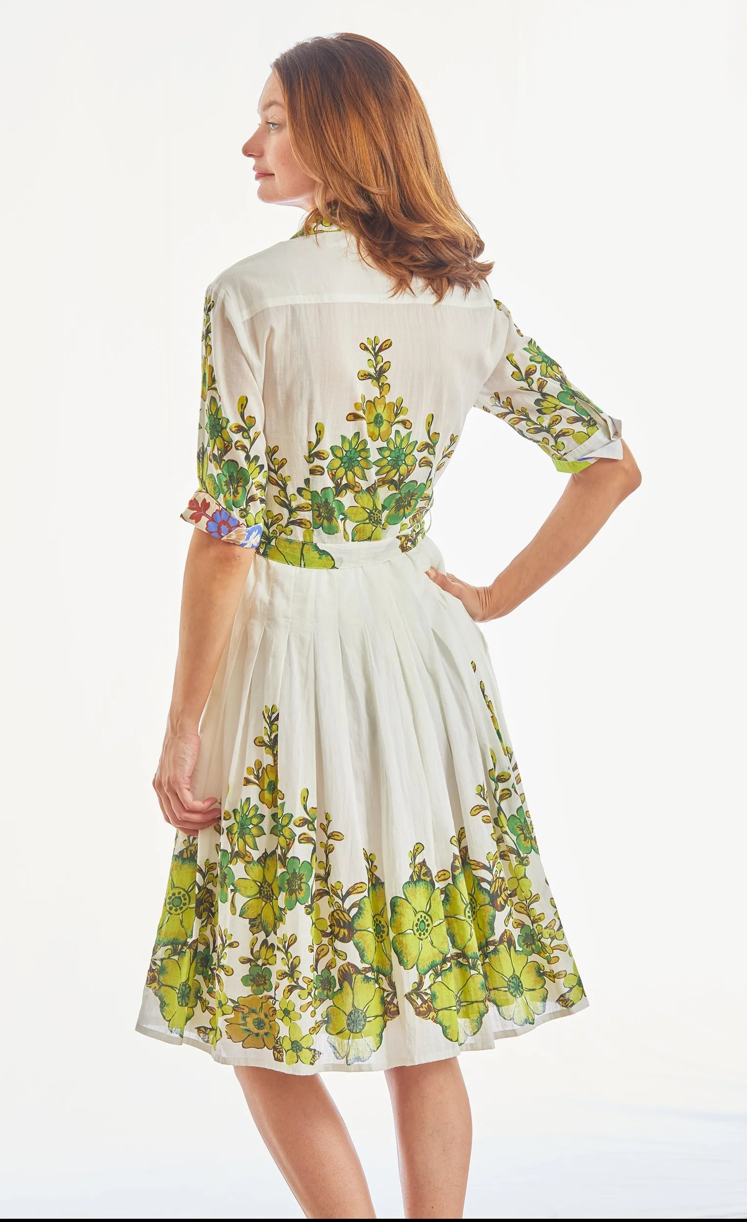 Mrs Maisel Dress - Green Leaf "Easter Dress"