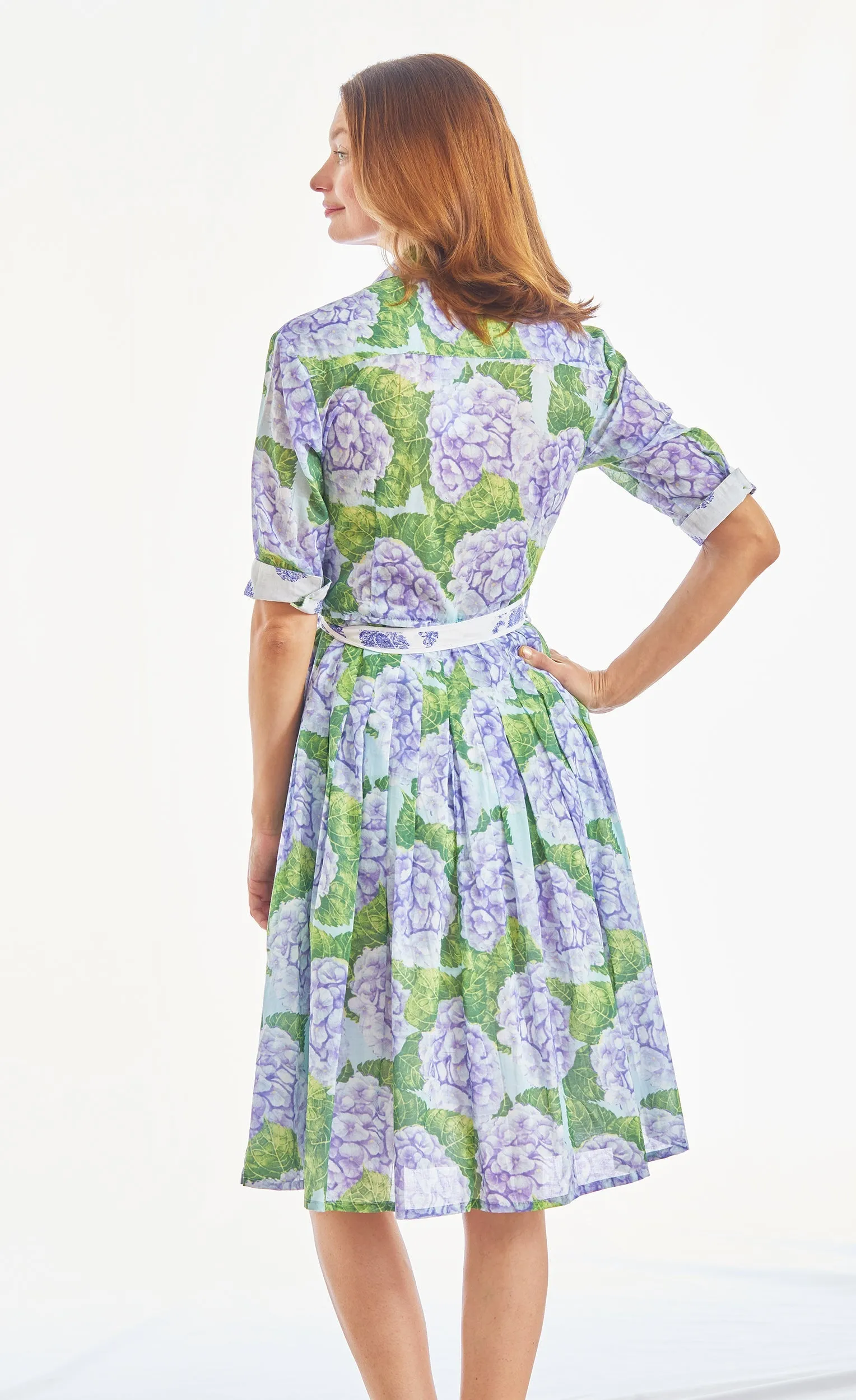Mrs Maisel Dress - Hydrangea Print