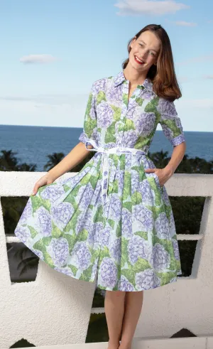 Mrs Maisel Dress - Hydrangea Print