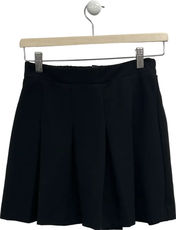 New Look Black Pleated Skirt UK 8