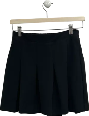 New Look Black Pleated Skirt UK 8