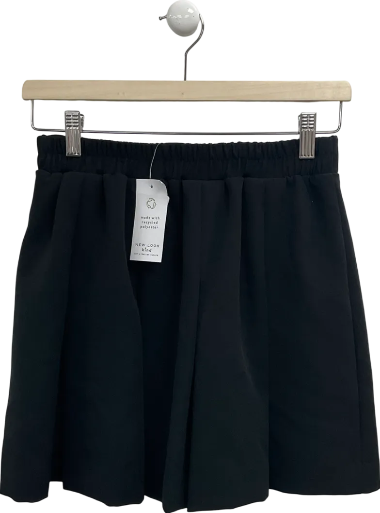 New Look Black Pleated Skirt UK 8