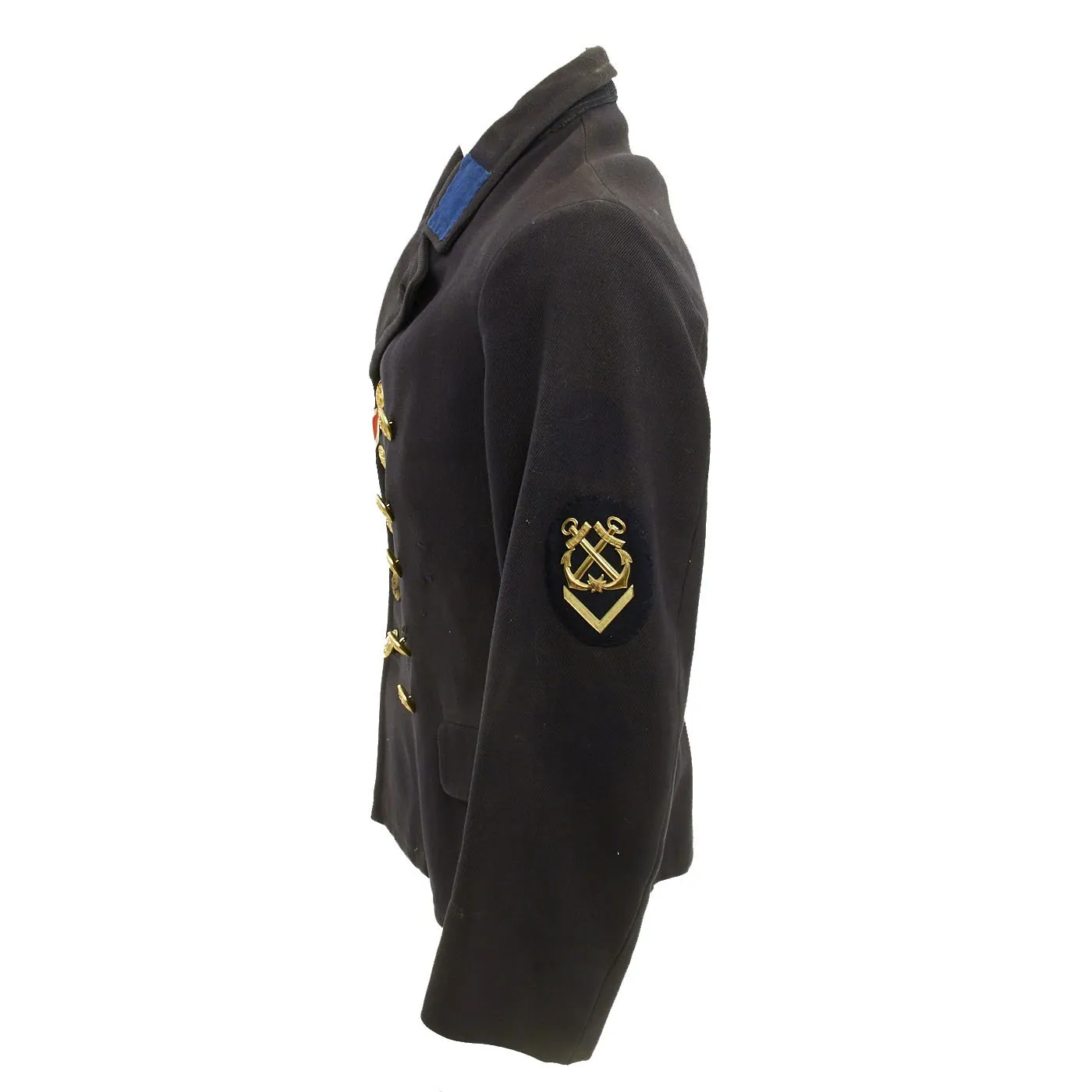 Original German WWII Kriegsmarine Obermaat Reefer Jacket