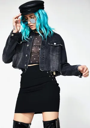 Overcast Cut-Off Denim Jacket