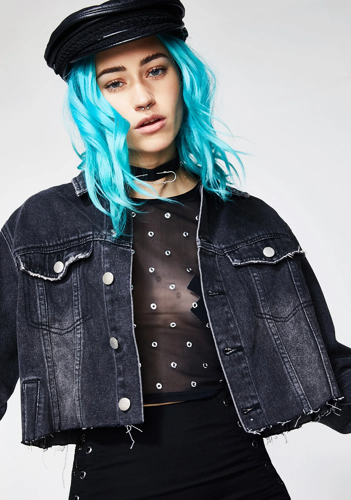 Overcast Cut-Off Denim Jacket