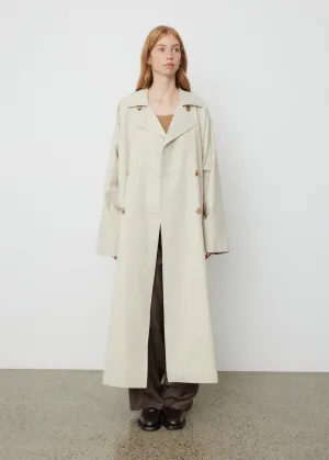 Raglan Sleeve Trench Coat