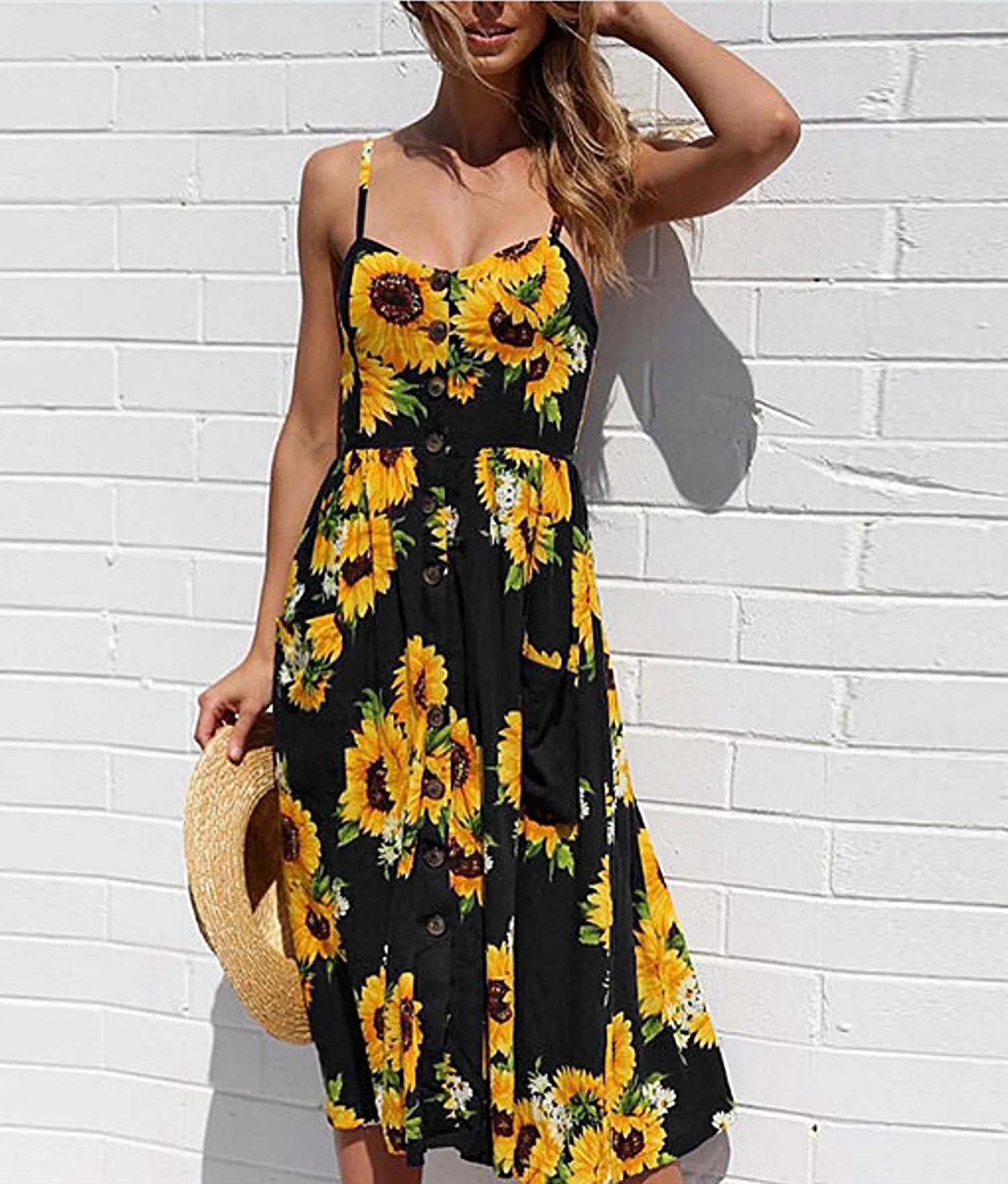 Sunflower Midi SunDress