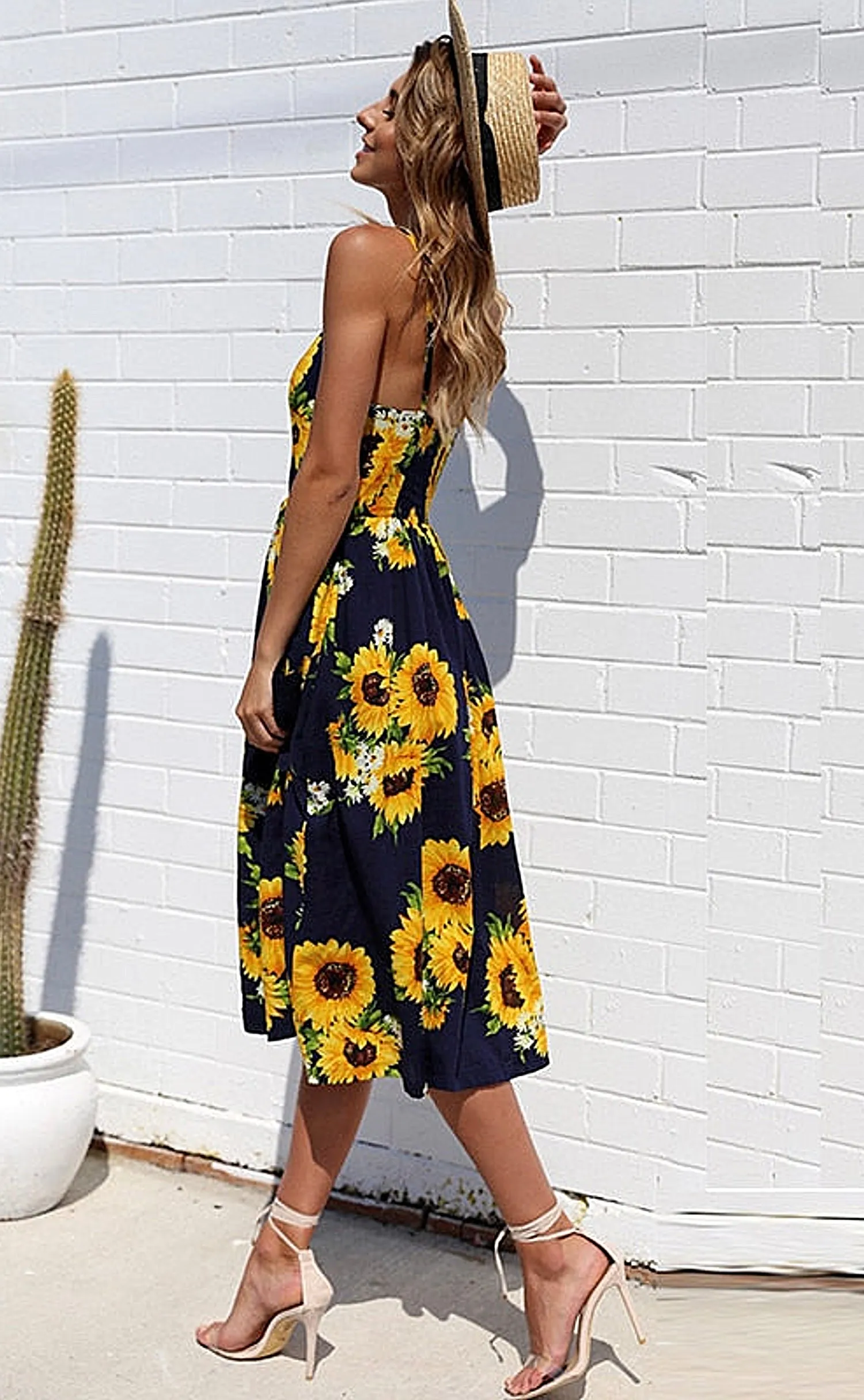 Sunflower Midi SunDress