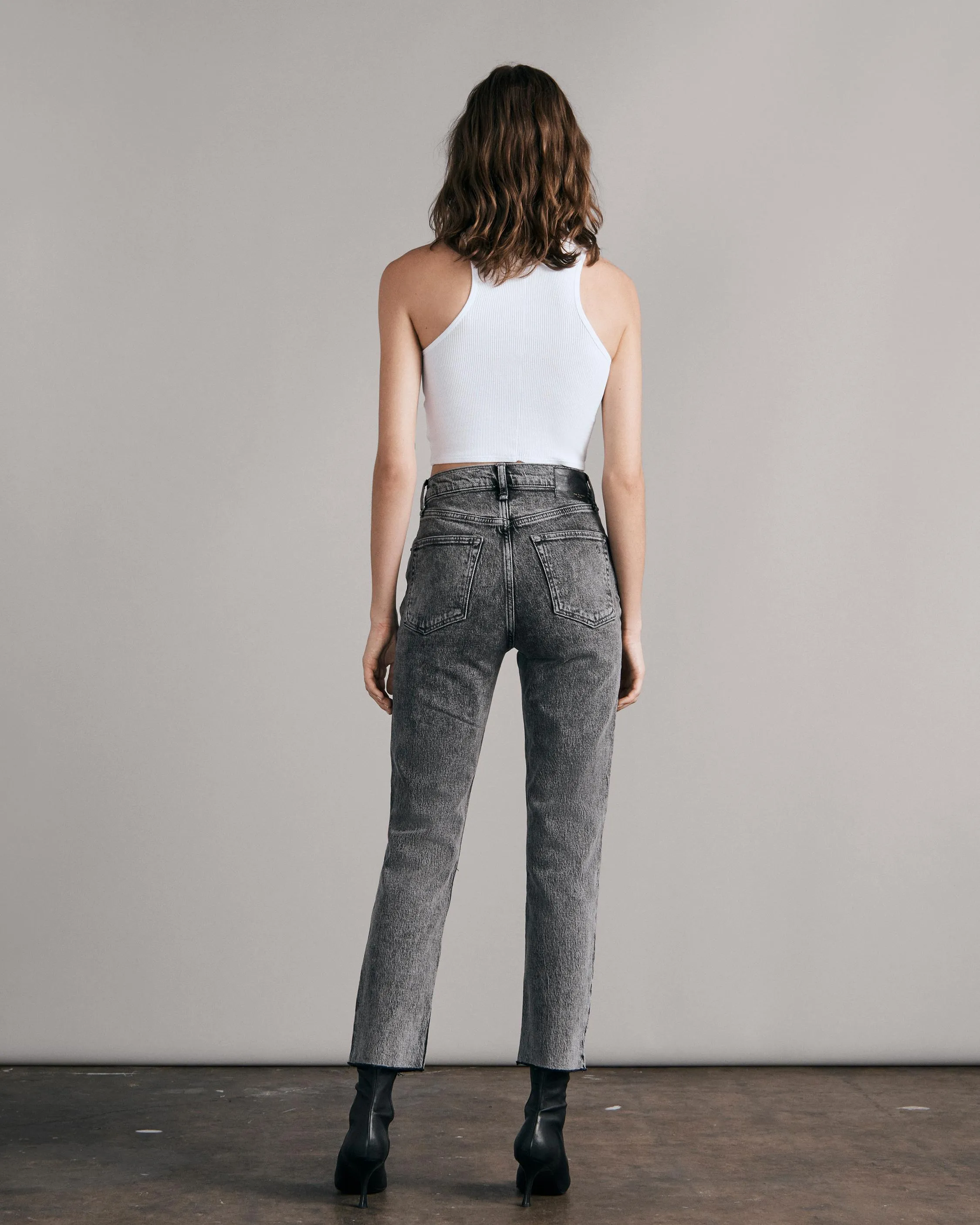 Wren High-Rise Straight Jeans