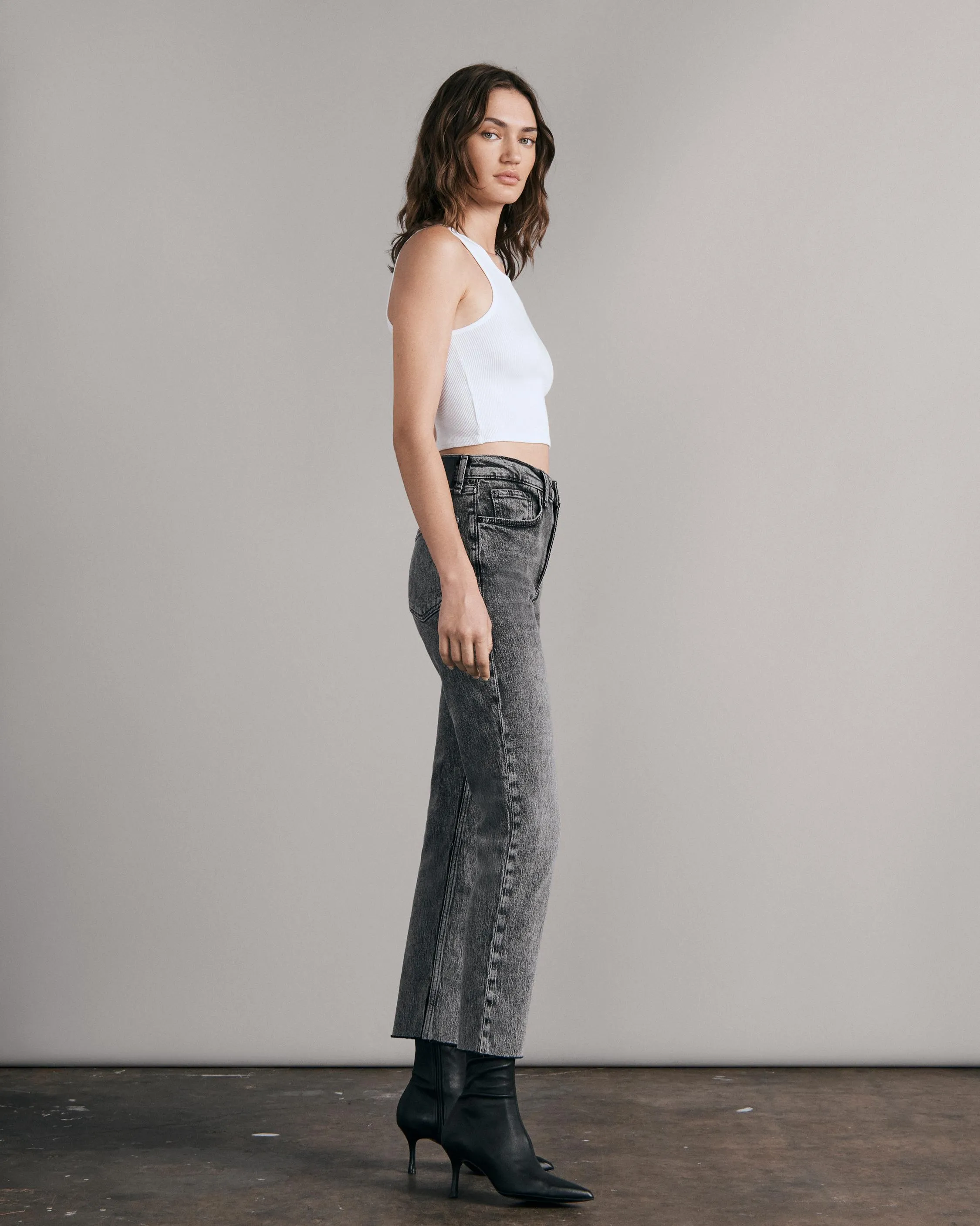 Wren High-Rise Straight Jeans