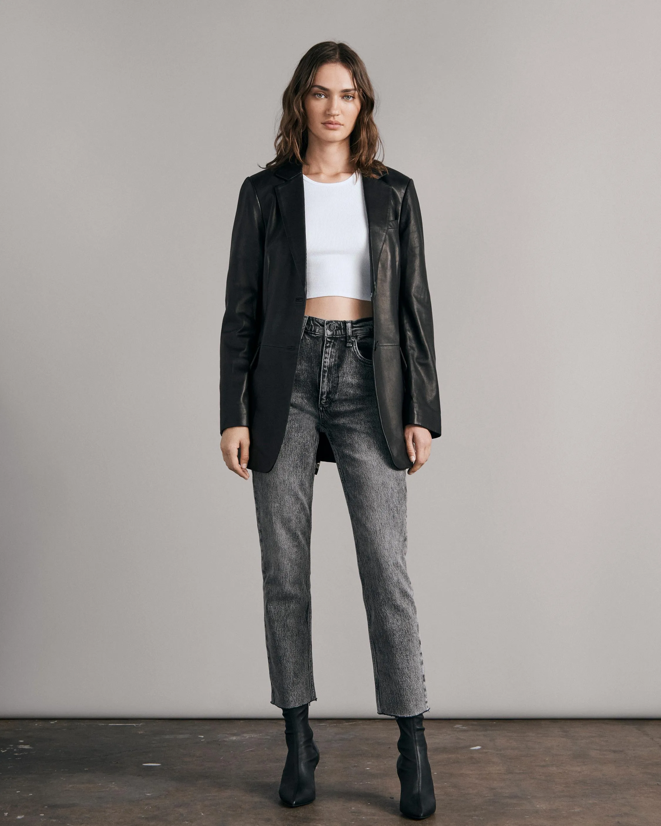 Wren High-Rise Straight Jeans